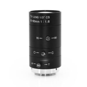Objectif zoom industriel 6-60 mm